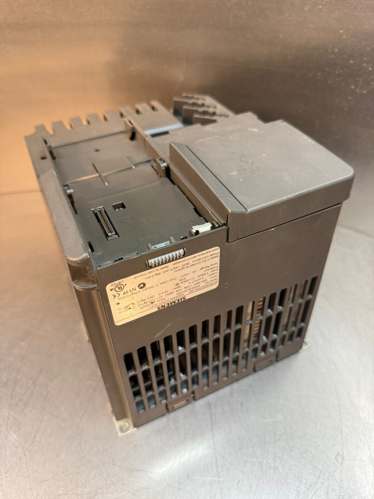 Siemens 6SE6440-2UD27-5CA1 7.50Kw   A12/2.06  Micromaster 440      (5.2.1)