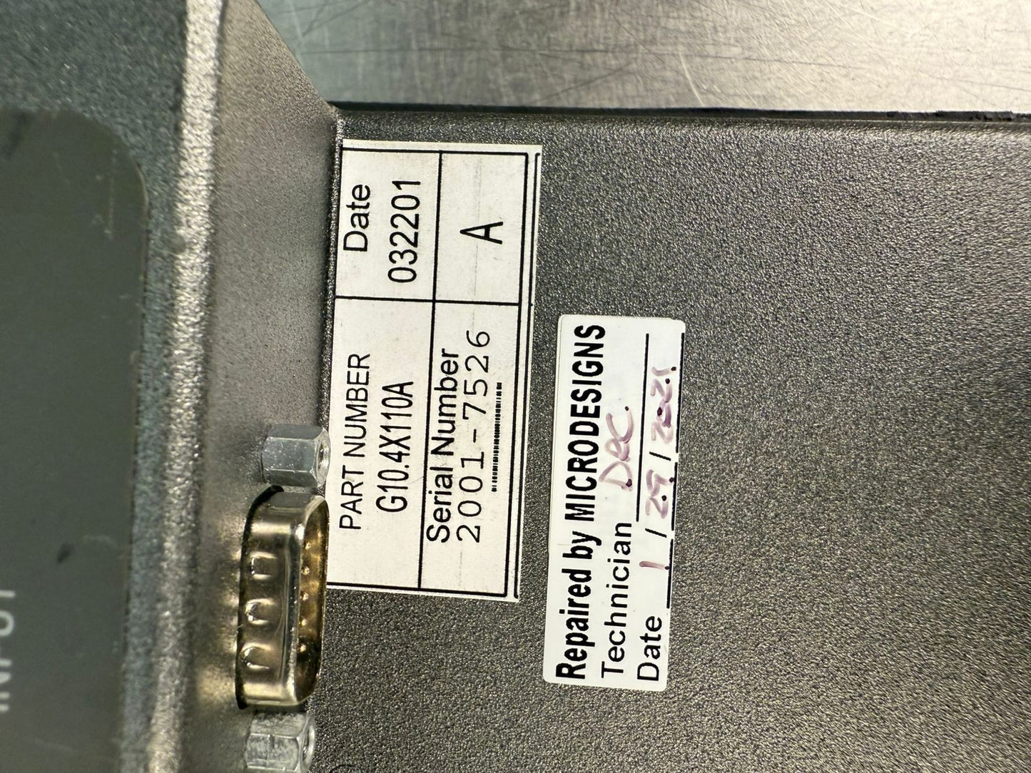 Torrington G10.4X110A                                              (8.6.1)