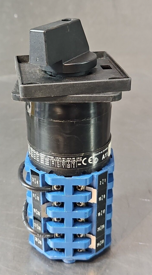 Krauss & Naimer 6AZ125L20850/001 AMS Rotary Switch                      (BIN334)