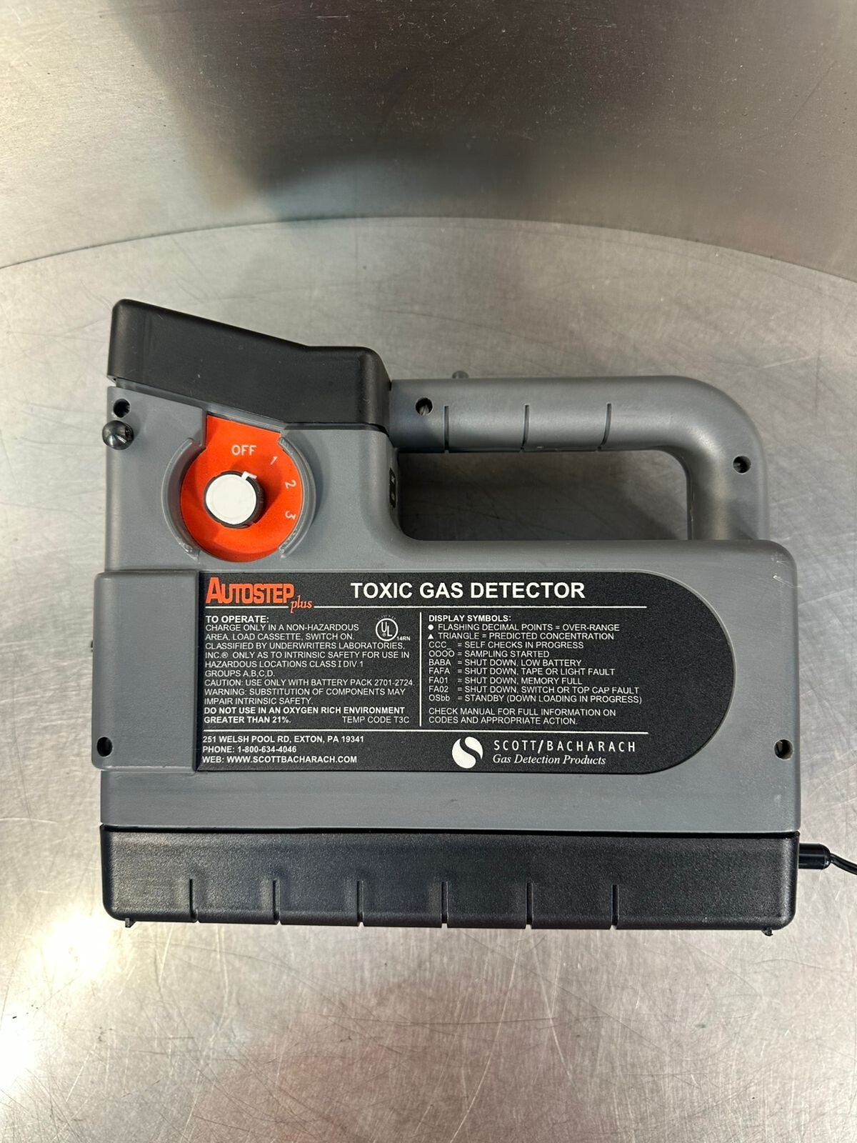 Bacharach Gmd Systems, 2740-1011 Autostep Plus 2740                (9.6.4)