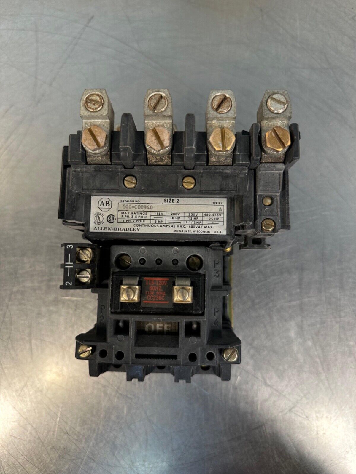 Allen Bradley 500-COD940 / 500COD940 (4d-36)