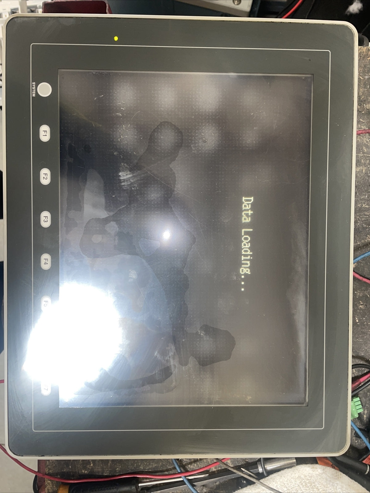 SHARP ZM-682SA LCD CONTROL TERMINAL 12.1" Color 24VDC 1.6A.