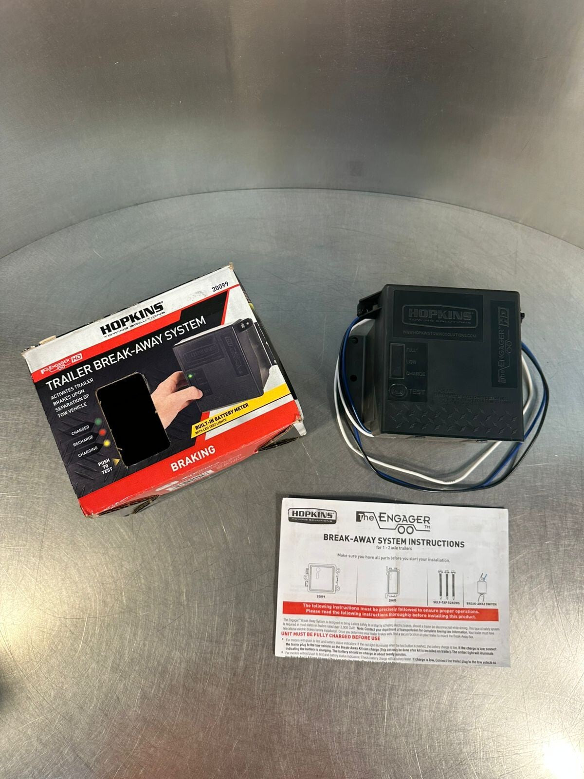 Hopkins Trailer Break-Away System 20099                            (7.5.2)