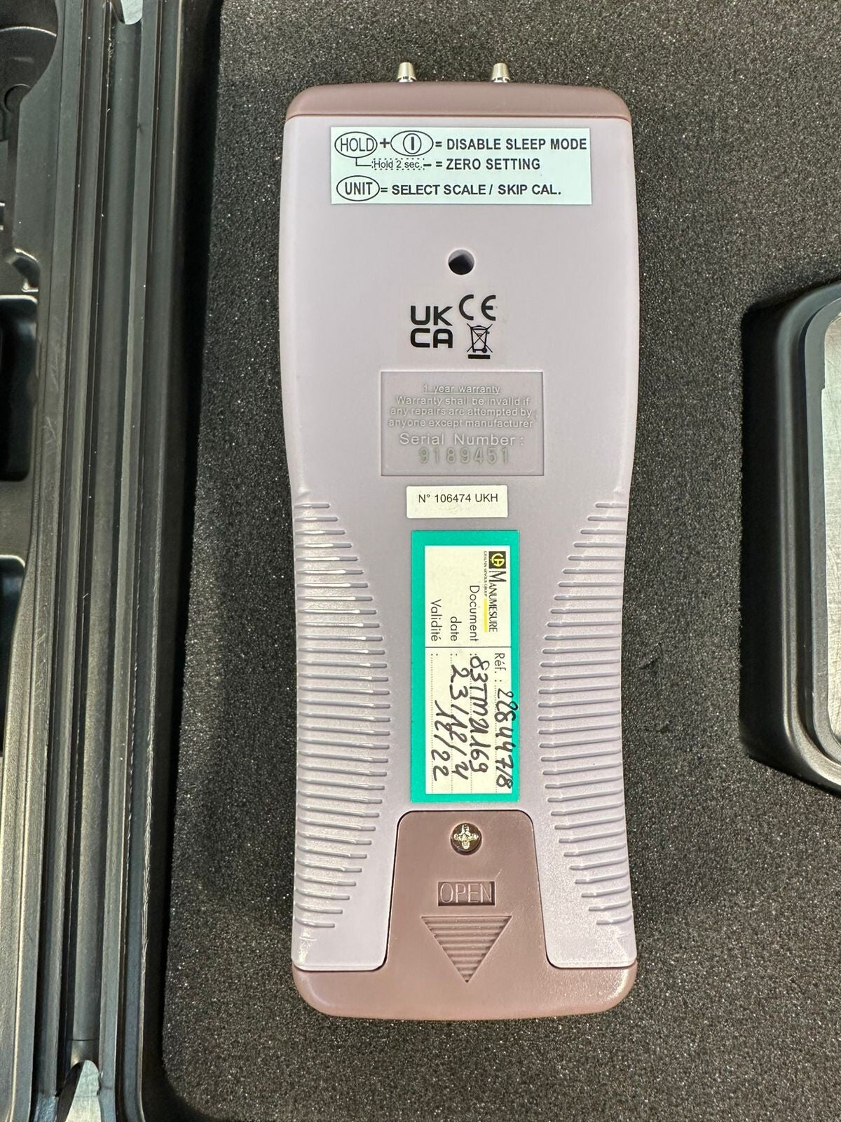 Chauvin Arnoux CA 850 82100            (12.4.7)