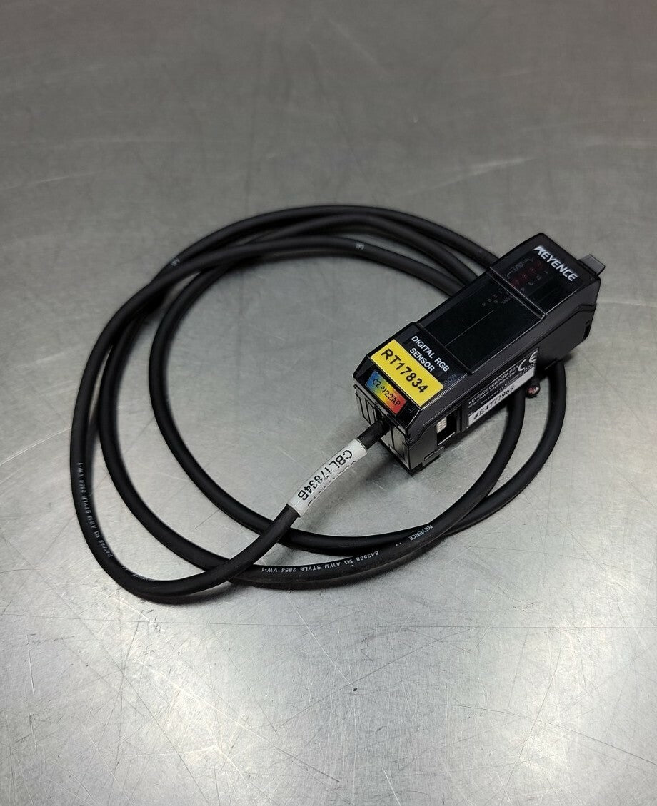 Keyence CZ-V22AP Digital RGB Color Sensor Controller. 5E-9 – Palmetto ...