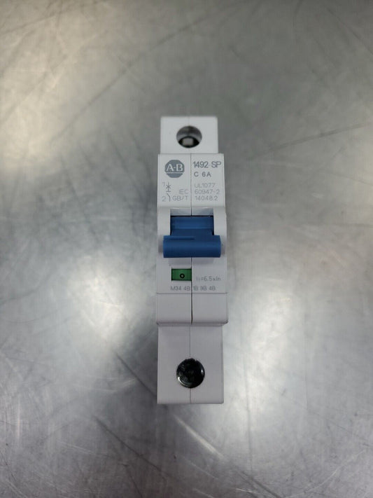 Allen Bradley 1492-SPM1C060 Ser. D 6A Circuit Breaker.                     4D-34