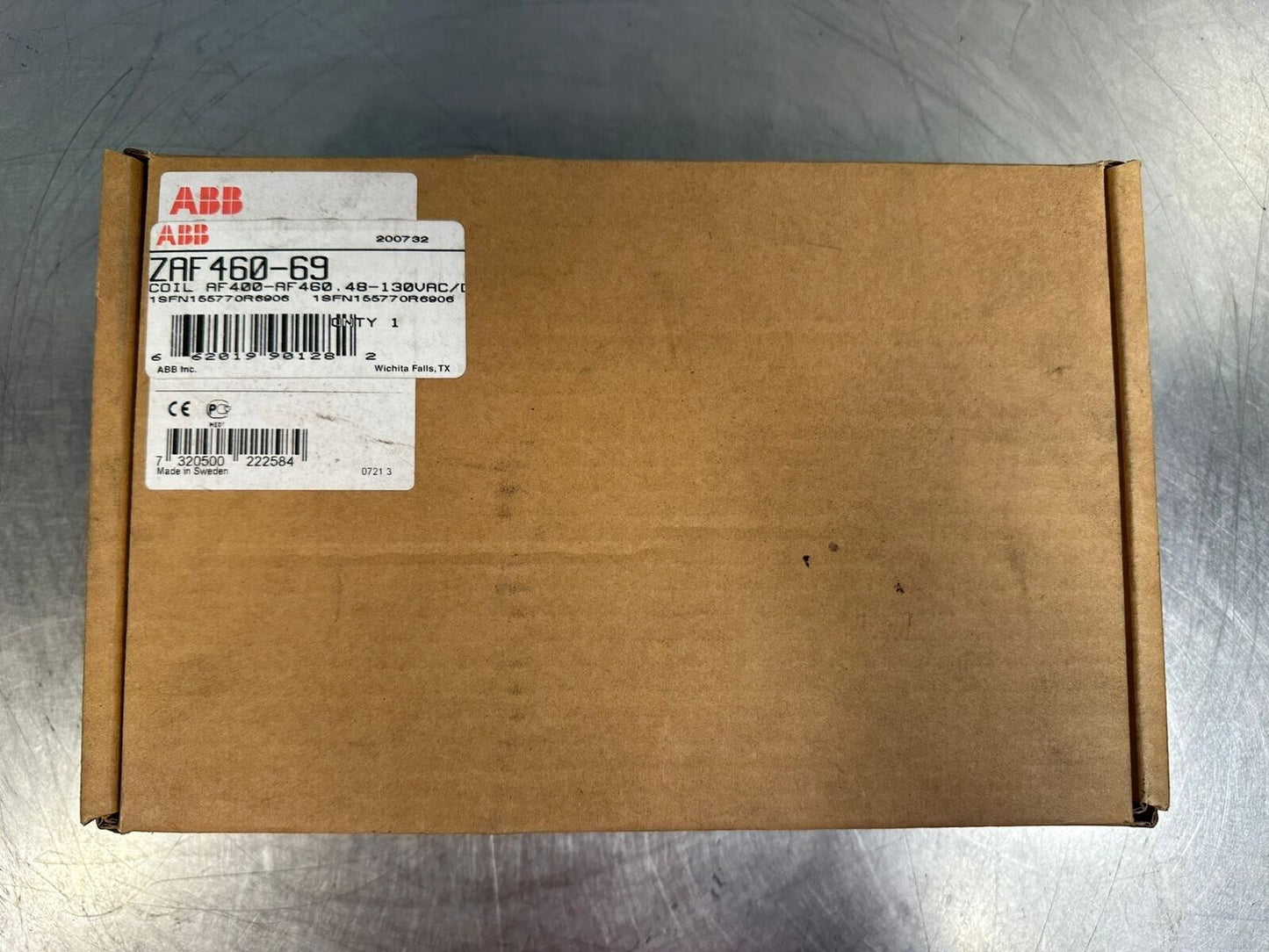 ABB ZAF460-69 - New  Open Box.         (3E-5)