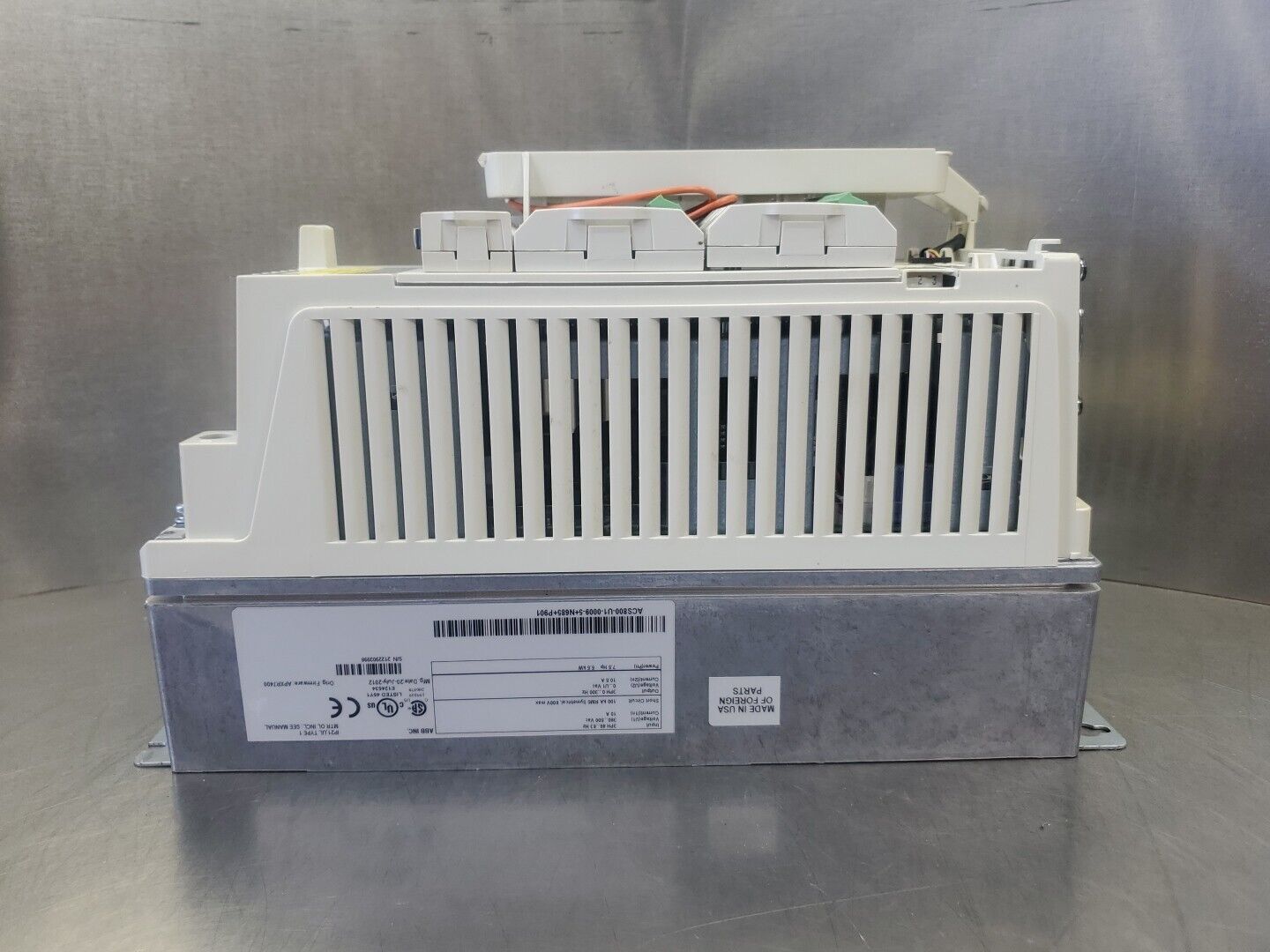 ABB ACS800-U1-0009-5+N685+P901 Drive, 7.5HP 10A 3PH.                     1D-15.1