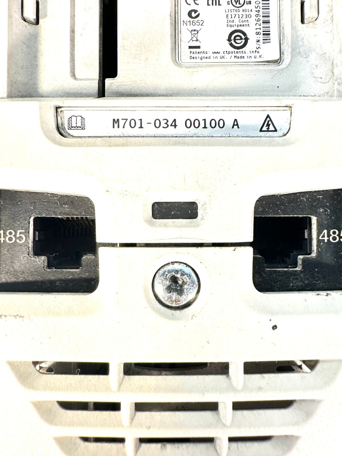 Emerson Control Techniques Unidrive M701-034 00100A -  5.0 / 7.5hp      (9.5.2)