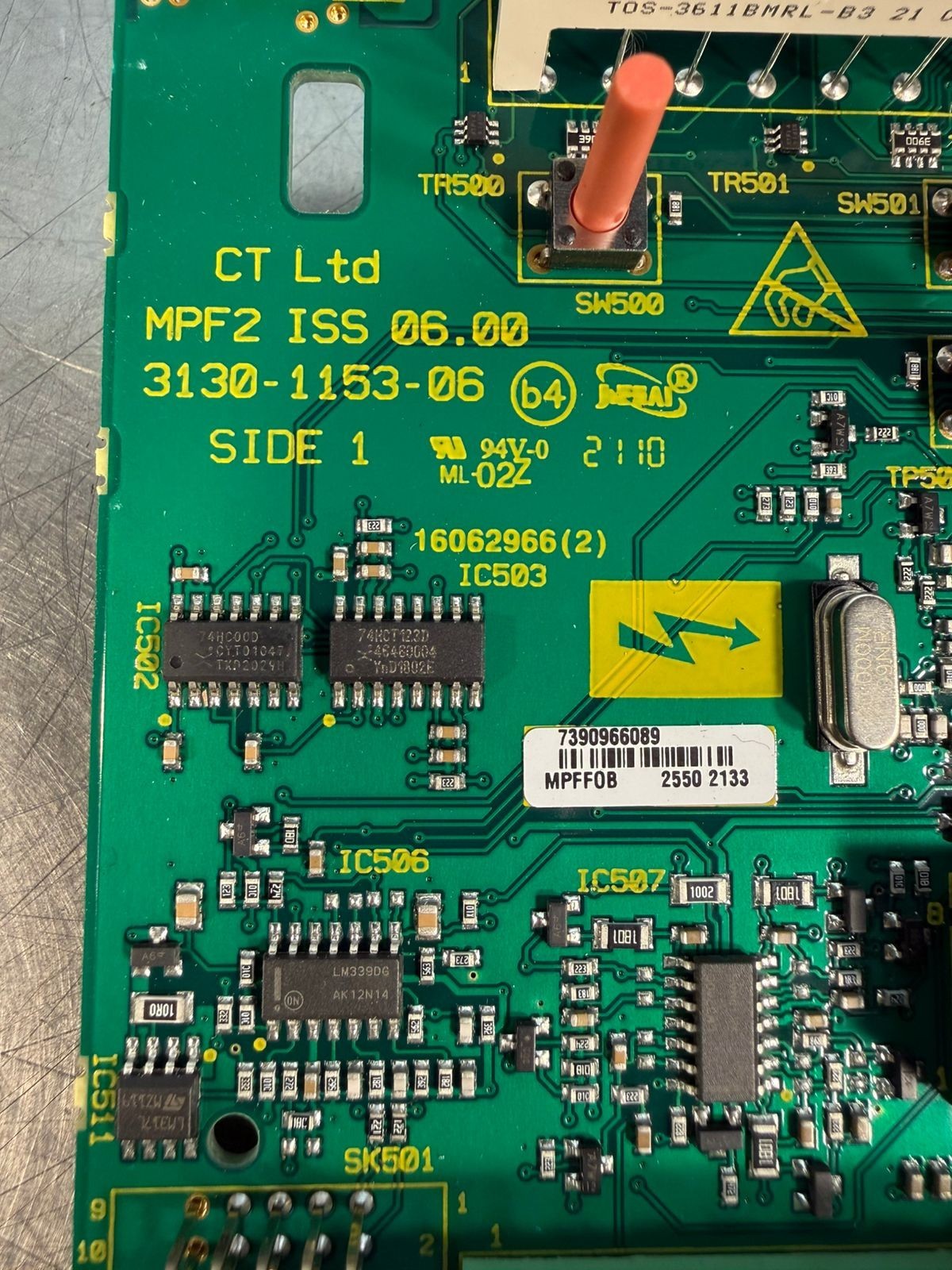 Ct Ltd MPF2 ISS 06.00 Board 3130-1153-06 for FXMP25                (9.3.1)