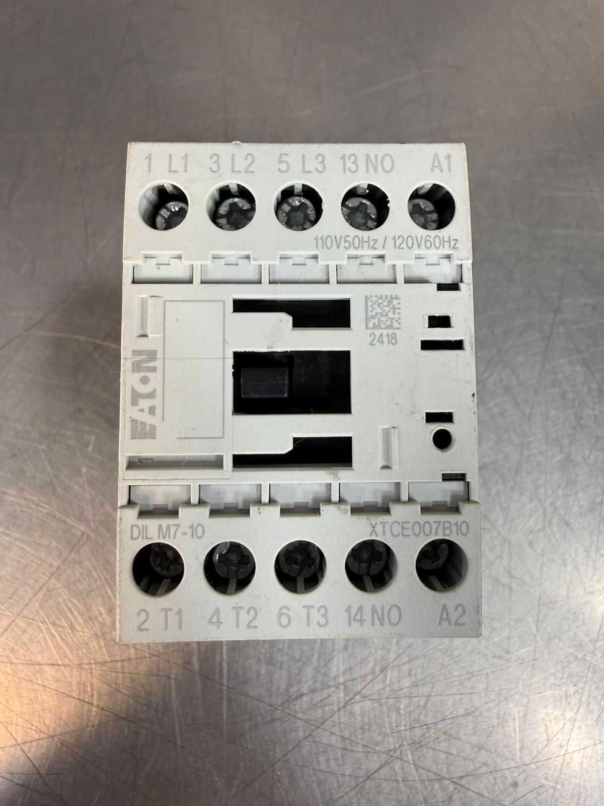 Eaton XTCE007B10 DILM7-10 3-Pole 110v50Hz / 120V60hz (9.3.2)