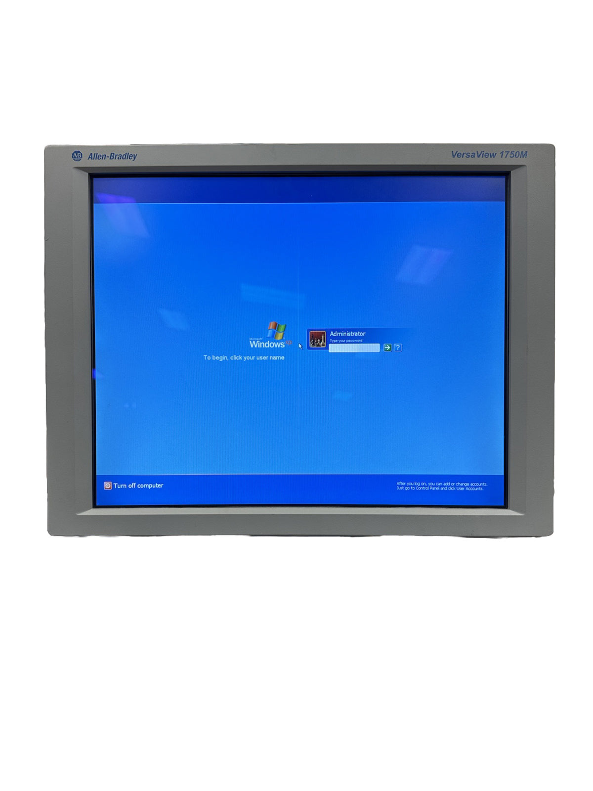 Allen-Bradley Painel Monitor 6176M-17VN  With Base Ergotron (BIN-2.4.5)