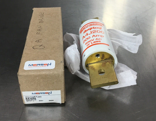 Mersen  A4J200  200Amp 600VAC Class J Current Limiting 300VDC     4B-27