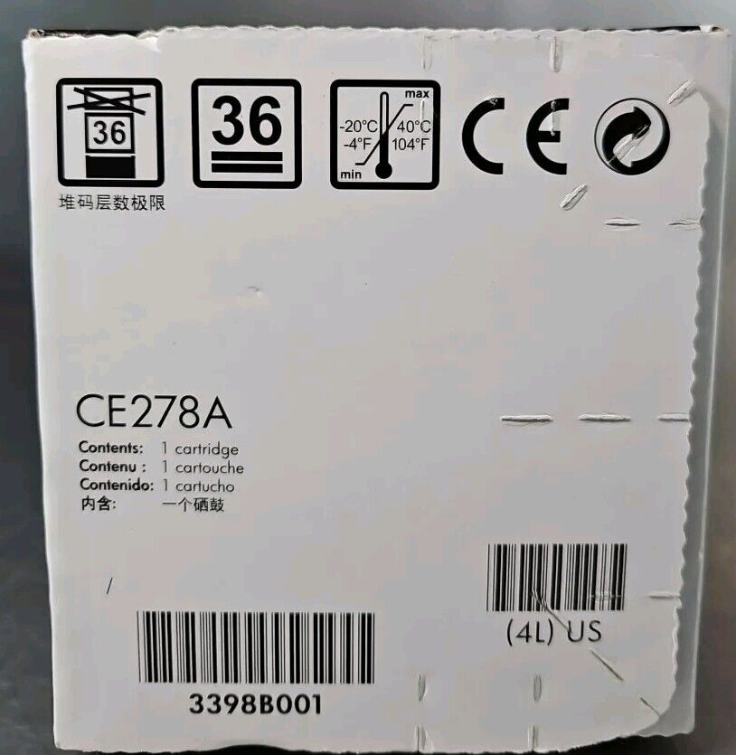 HP Laserjet CE278A Print Cartridge Black                           loc3D22