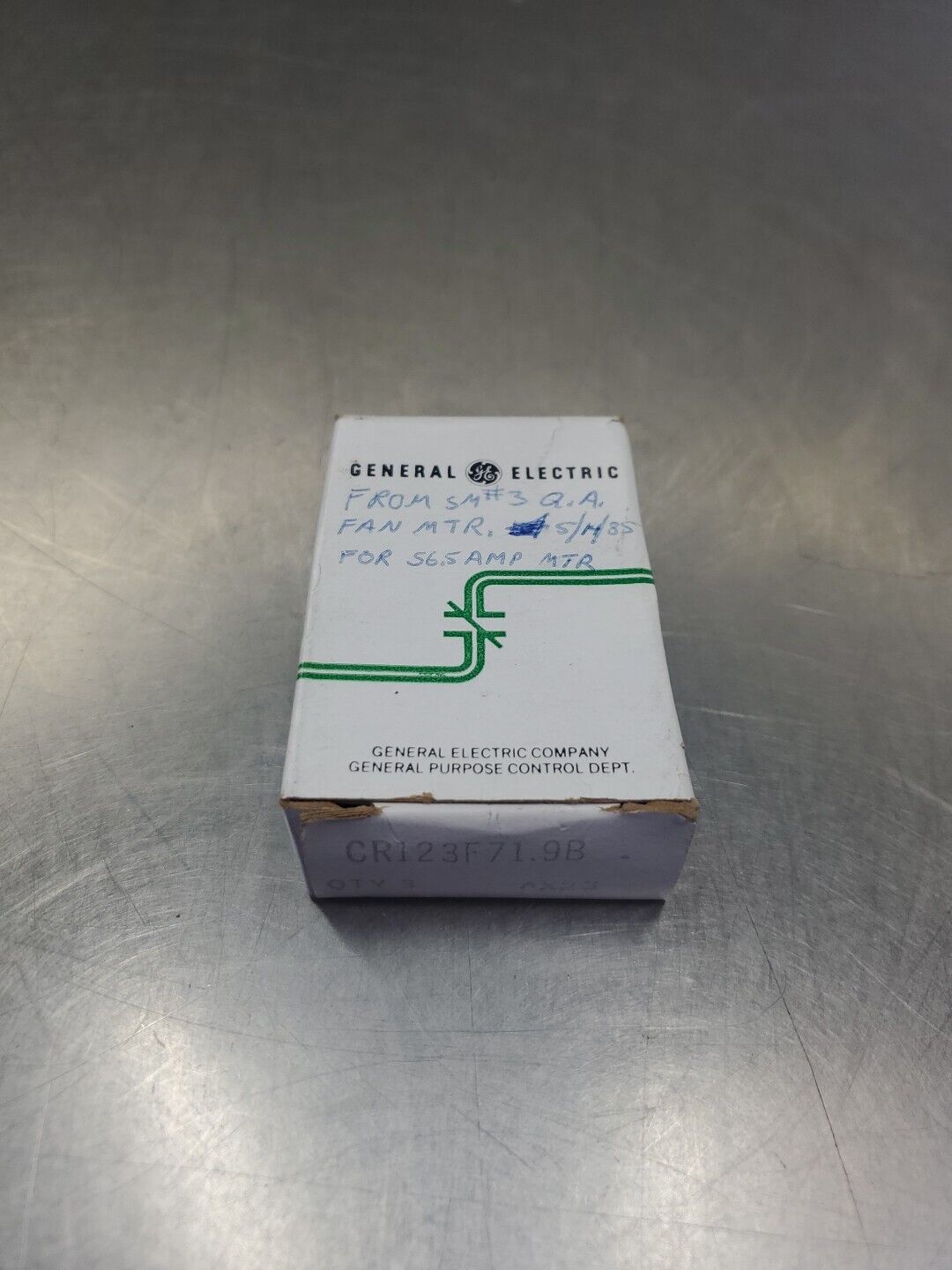 GE CR123F71.9B Overload Relay Heater Element- BOX OF 3.                    4D-43