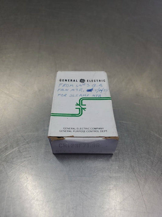 GE CR123F71.9B Overload Relay Heater Element- BOX OF 3.                    4D-43