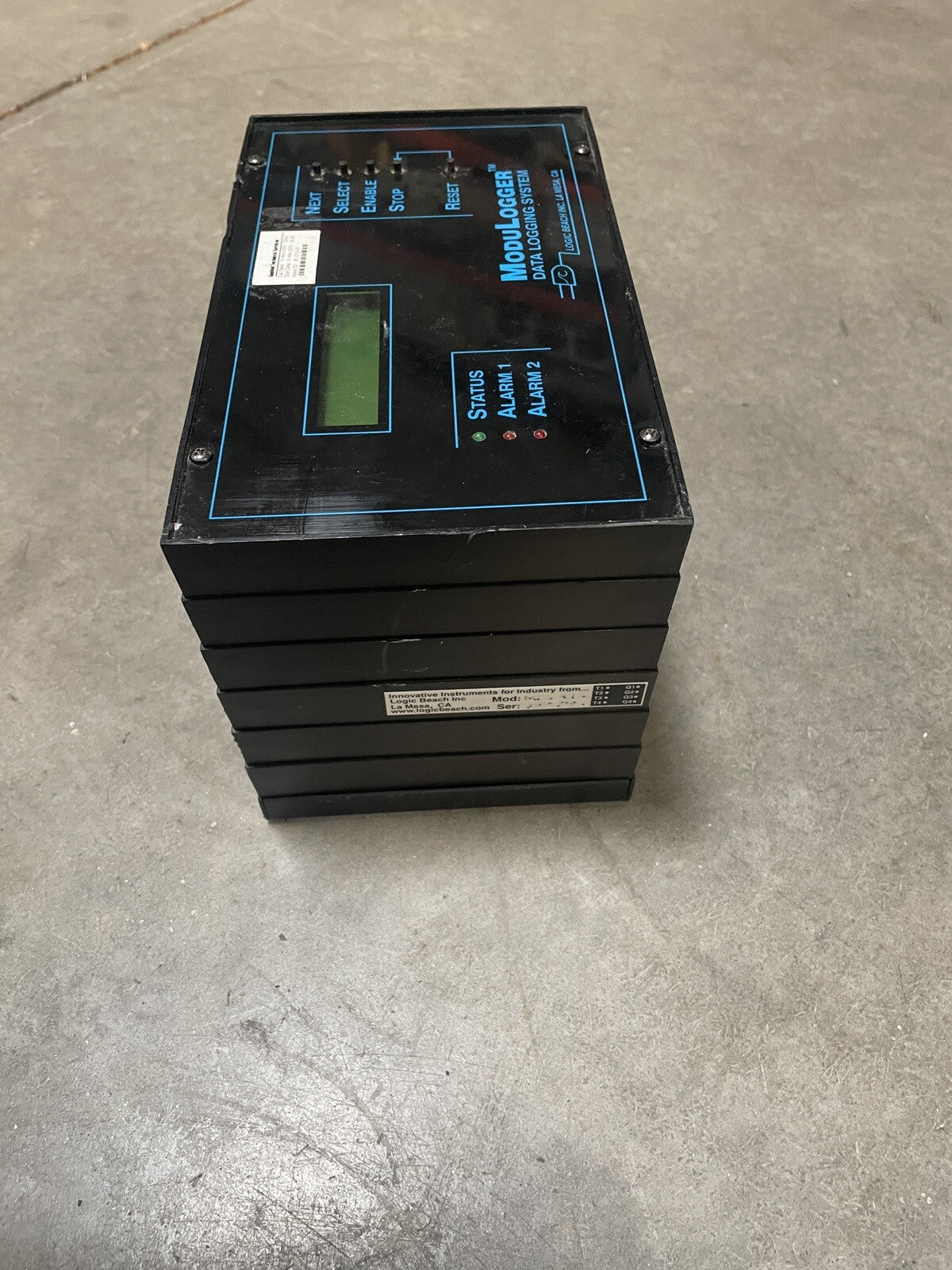 LOGIC BEACH MNL-1 / MNL1 Modulogger Data Logging System @2A
