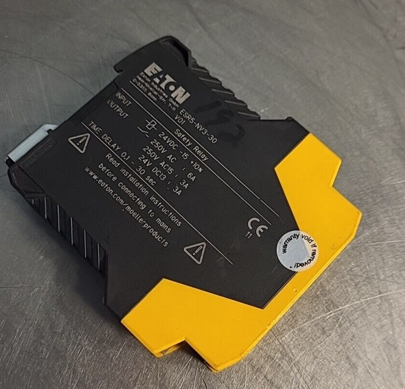 Eaton  ESR5-NV3-30  Cutler  Hammer   Safety Relay    (BIN 3.2.3)