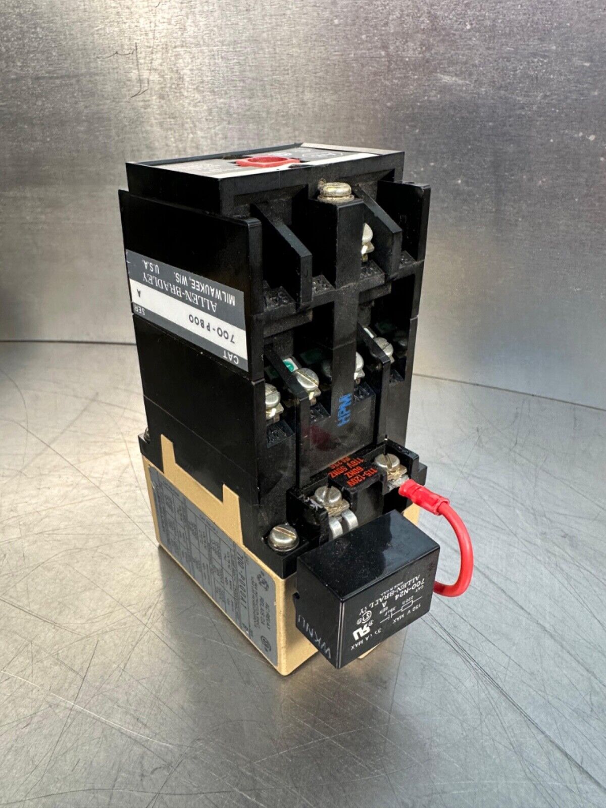 Allen-Bradley 700-P000A1/B AC Power Relay.                     (4B-27)