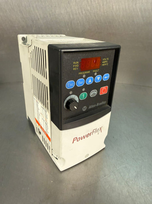 Allen Bradley 22A-D4P0N104/A PowerFlex 4, 1.5 W 2HP                (8.6.3)