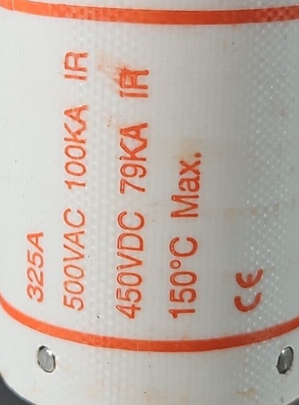 Ferraz Shawmut A50P325-4 325A 500V Fuse Lot of 5                         loc4C43