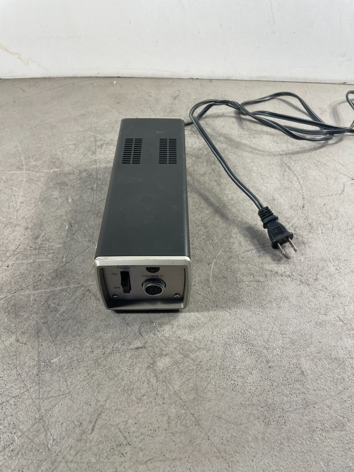 RCA CC-001 Black 90mm Single Vidicon Color Video Camera Power Supply