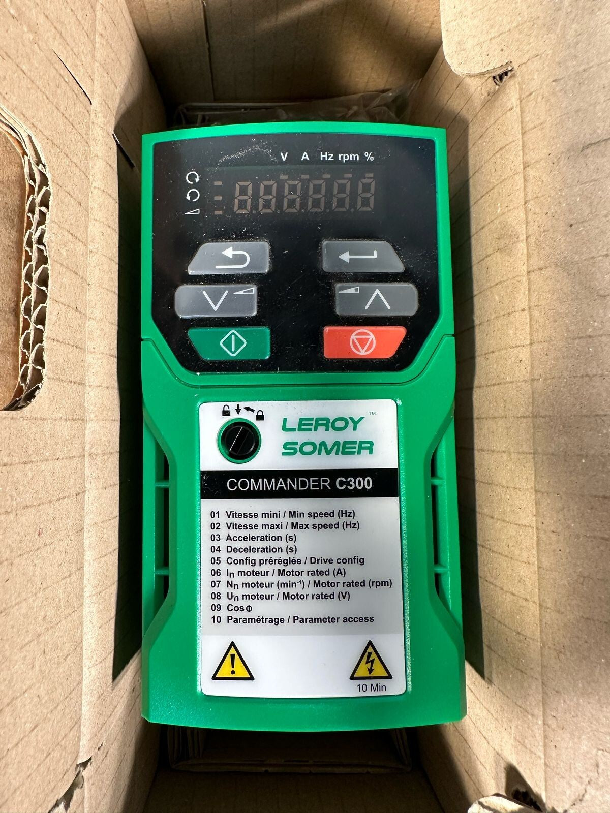 Leroy Somer Commander C300 / C300-012-00017 C300-012 00017-A101-03-AB100(5.2.4)