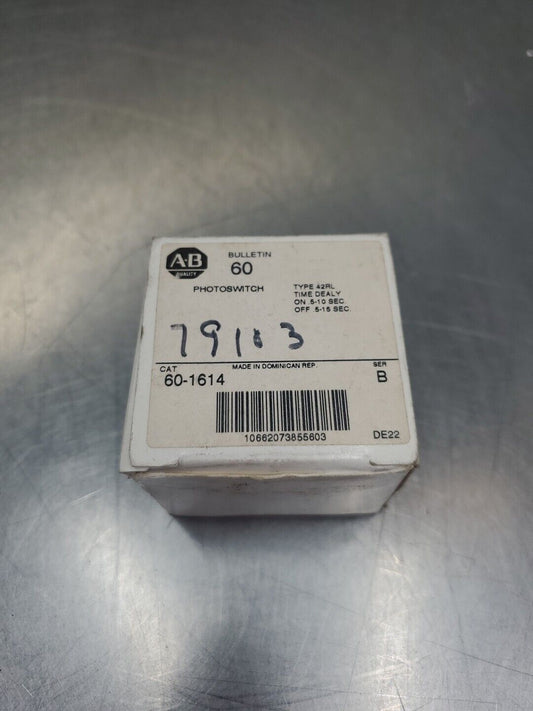 Allen-Bradley 60-1614 Ser. B Type 42RL Photoswitch.                        4D-42
