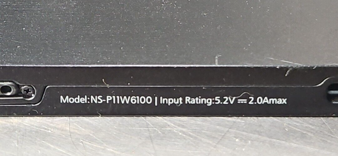 Insignia NS-P11W6100 Tablet LCD Back Cover Black LED Touchscreen        (BIN435)