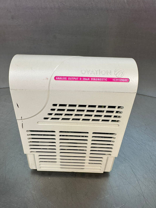 Ovation 1C31129G03 0-20ma Diagnositic Analog Output               (6.4.5)