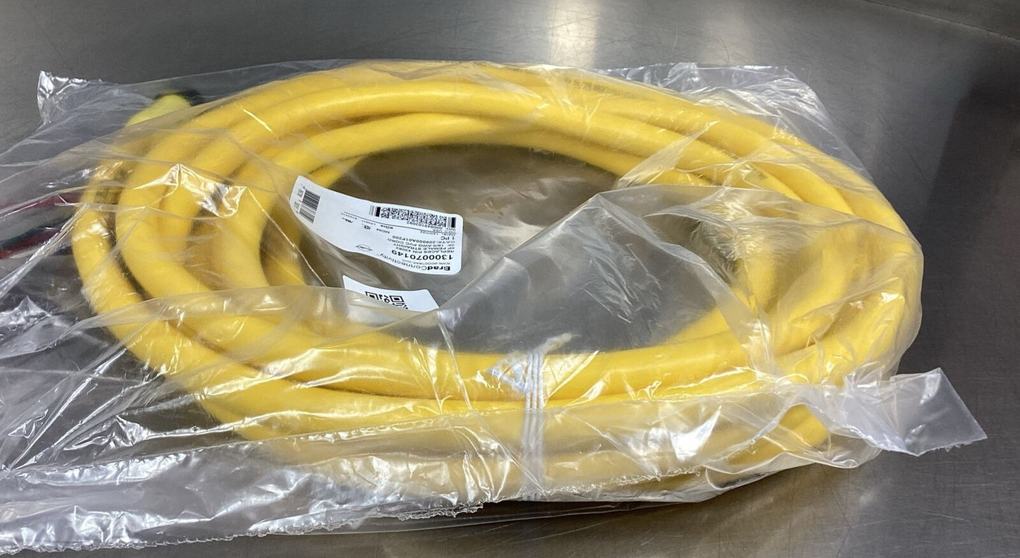 BRAD CONNECTIVITY  208000A01F200  CABLE  1300070149  20 Ft 8 PIN 16/8 PVC  5E-26