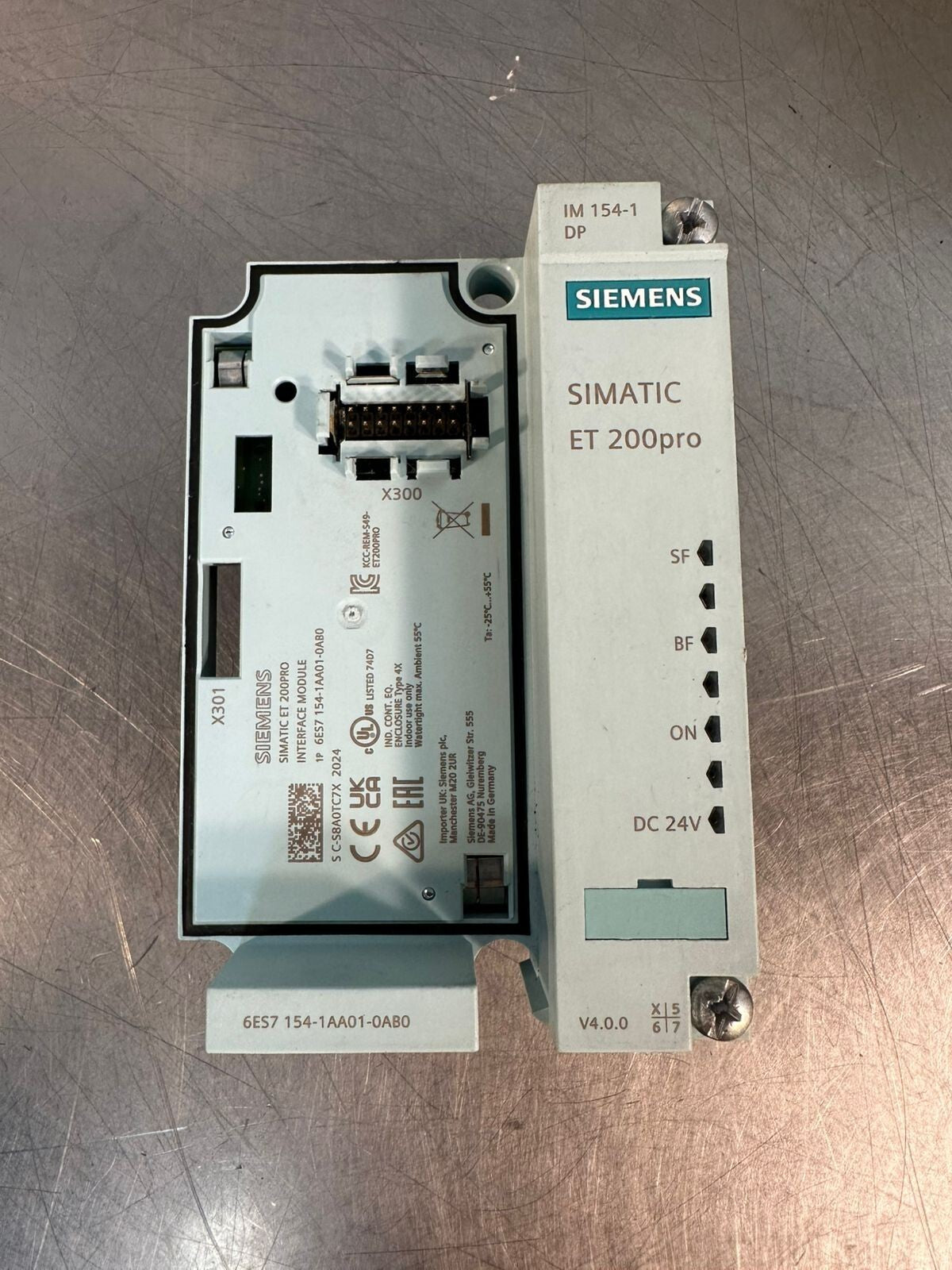 Siemens 6ES7 154-1AA01-0AB0 SIMATIC ET 200 Pro  Interface Module  (4.3.4)