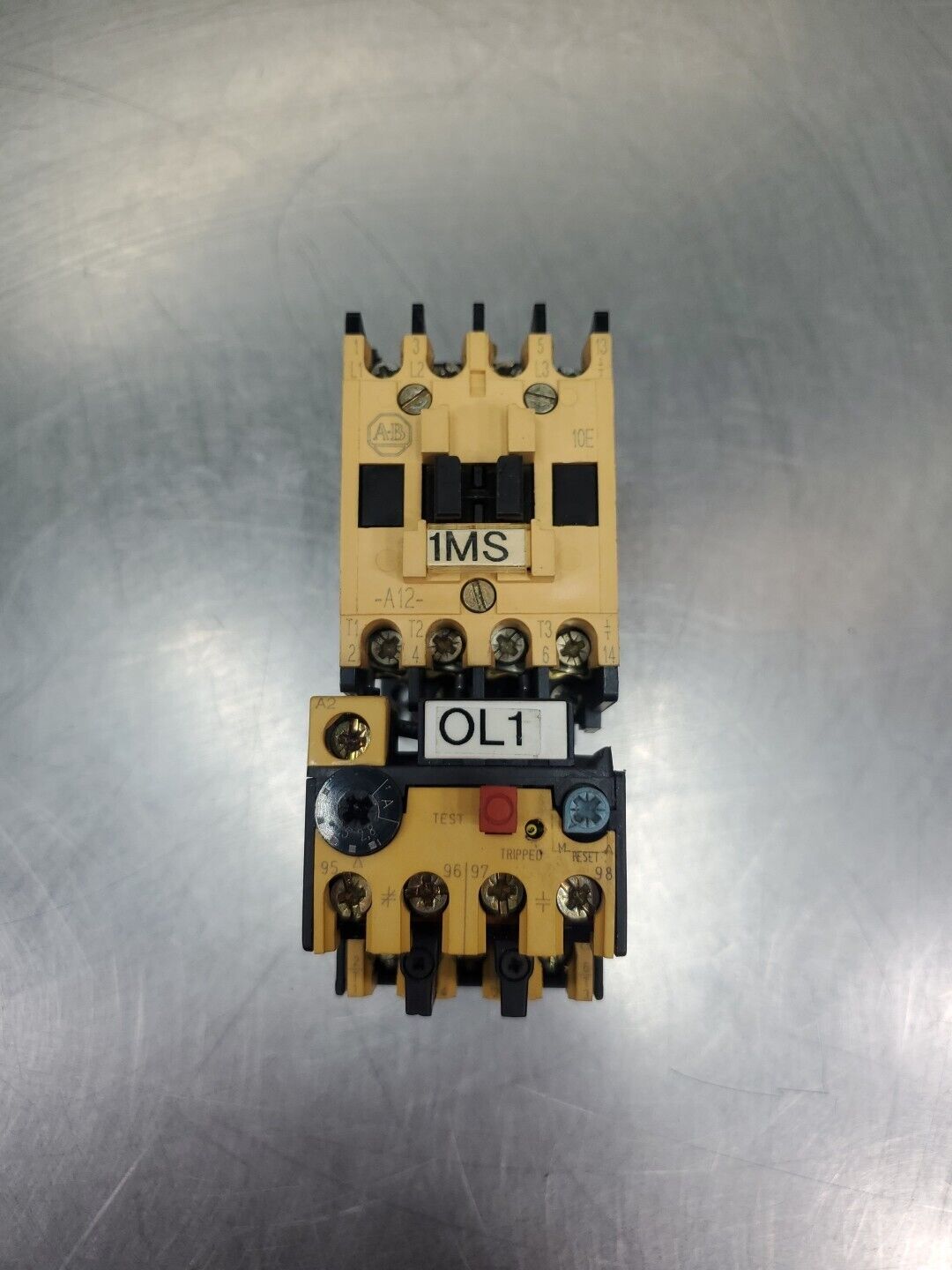 Allen-Bradley 100-A12ND3/B Contactor w/193-BSB42B Trip Module.             4C-13