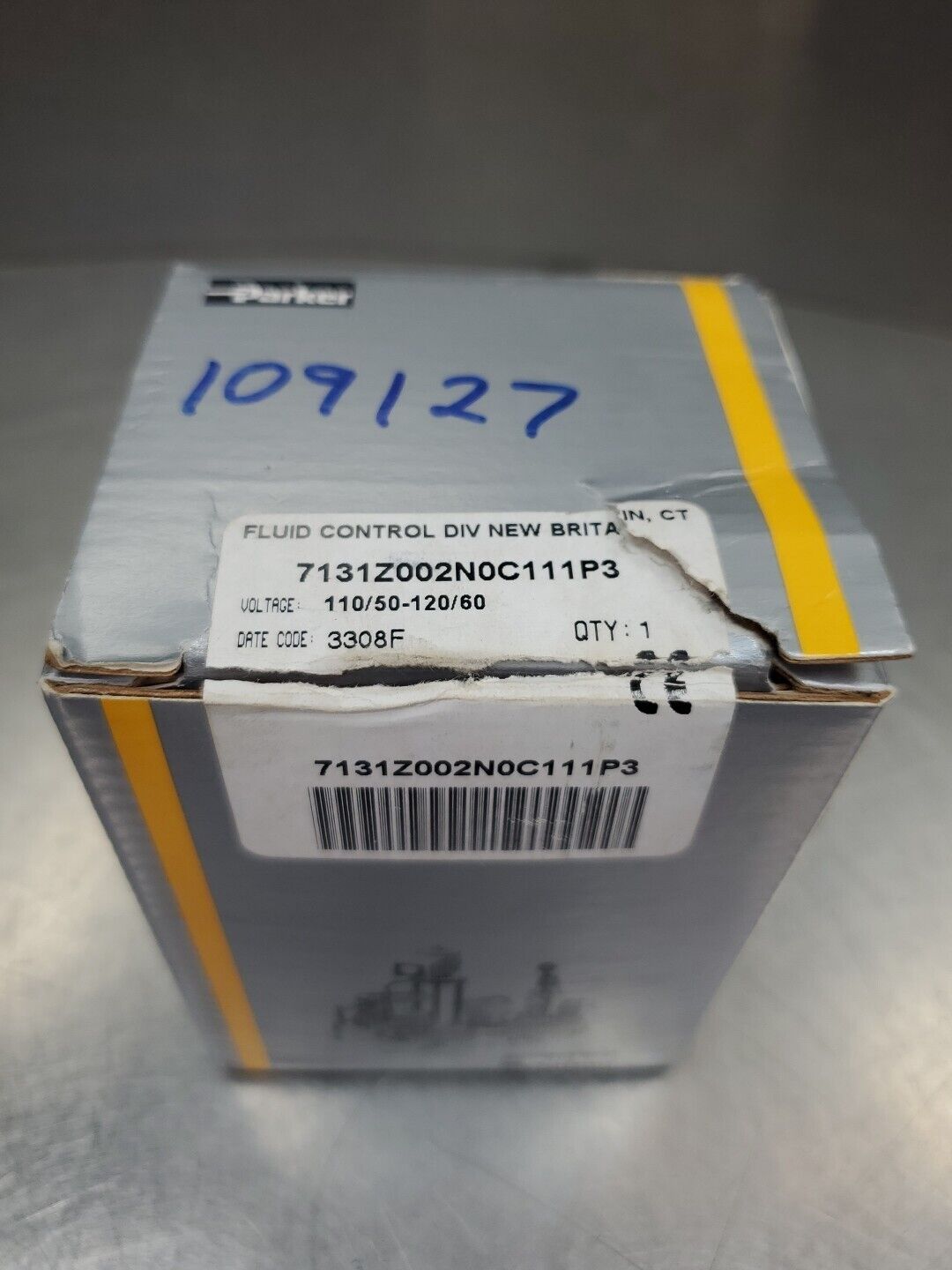 PARKER 7131Z002N0C111P3 FLUID CONTROL VALVE.                                6E-5