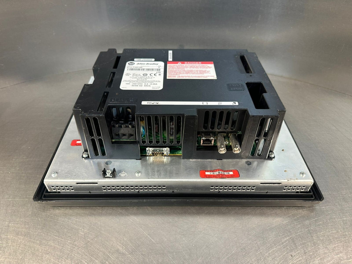 Allen Bradley 2711-T10C15X /F FRN 4.48 100-240V 0.4-0.25A     (12.5.8)