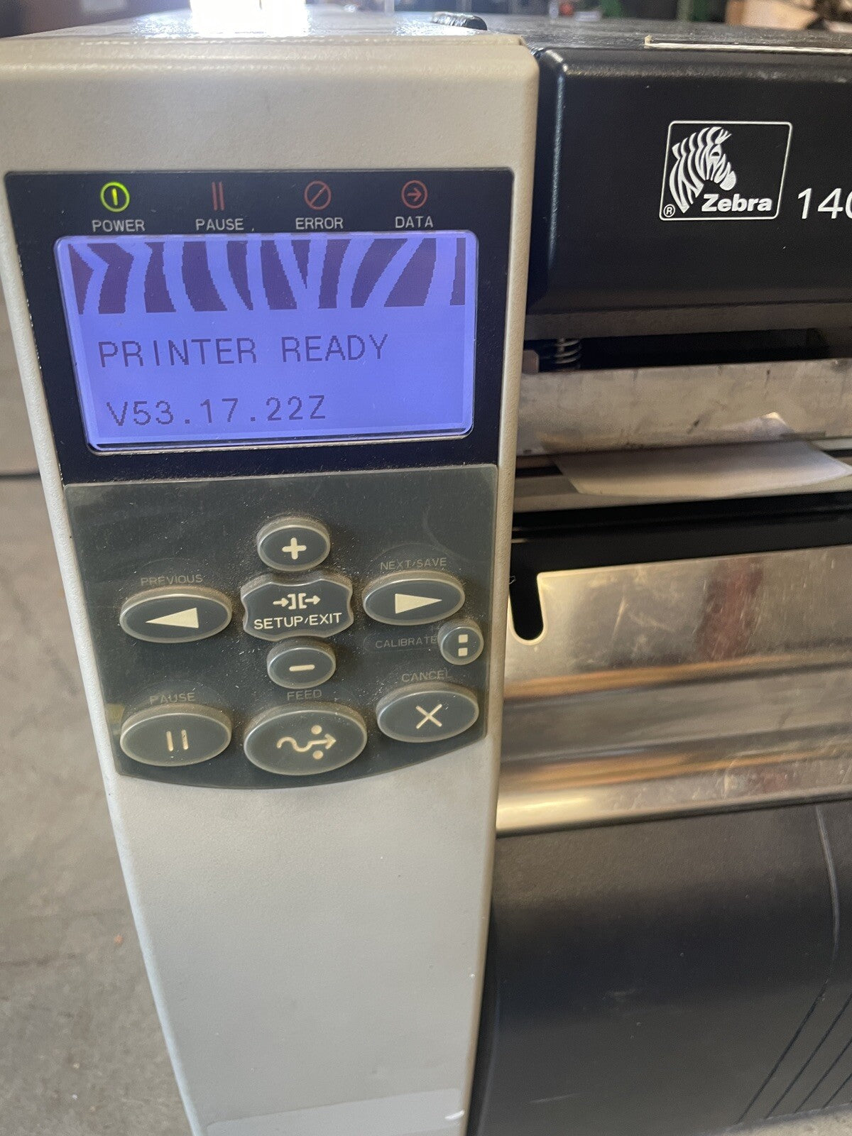 Zebra 140Xi4  Thermal Transfer Barcode Label Printer Network @DH