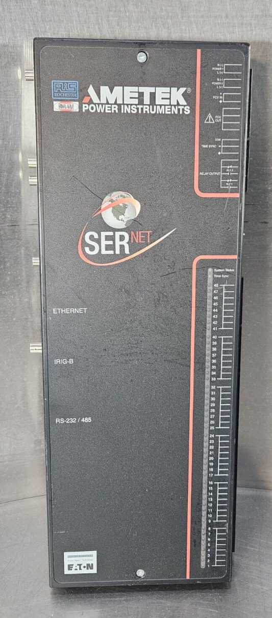Ametek SERnet-48-SD-1U-X-MOD Network Enabled Sequence of Events         (BIN535)
