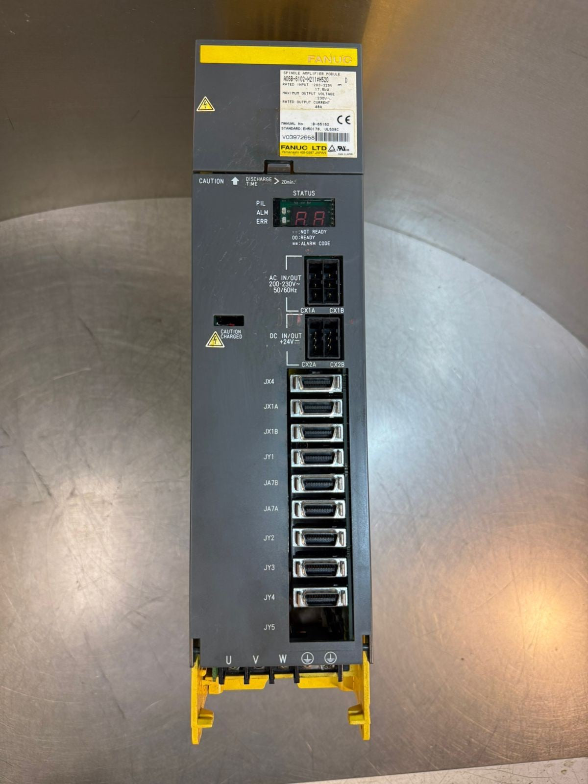 Fanuc A06B-6102-H211#H520 /D Servo Amplifier B-65162               (8.5.8)