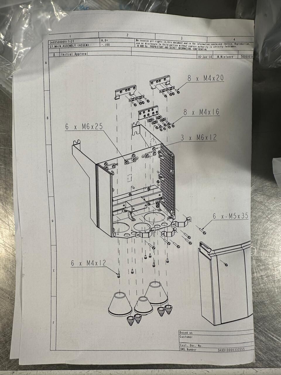 ACS880-R7-3AXD50000010039  New open Box (1C-1)