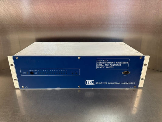 Schweitzer Engineering SEL-2032 Communications Processor           (3.4.3)