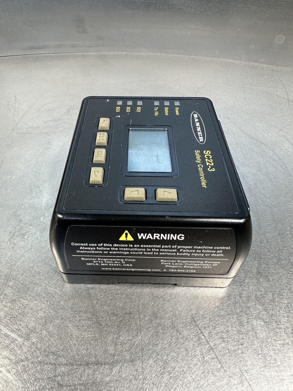 BANNER SC22-3 SAFETY CONTROLLER (BIN-1.1.2)