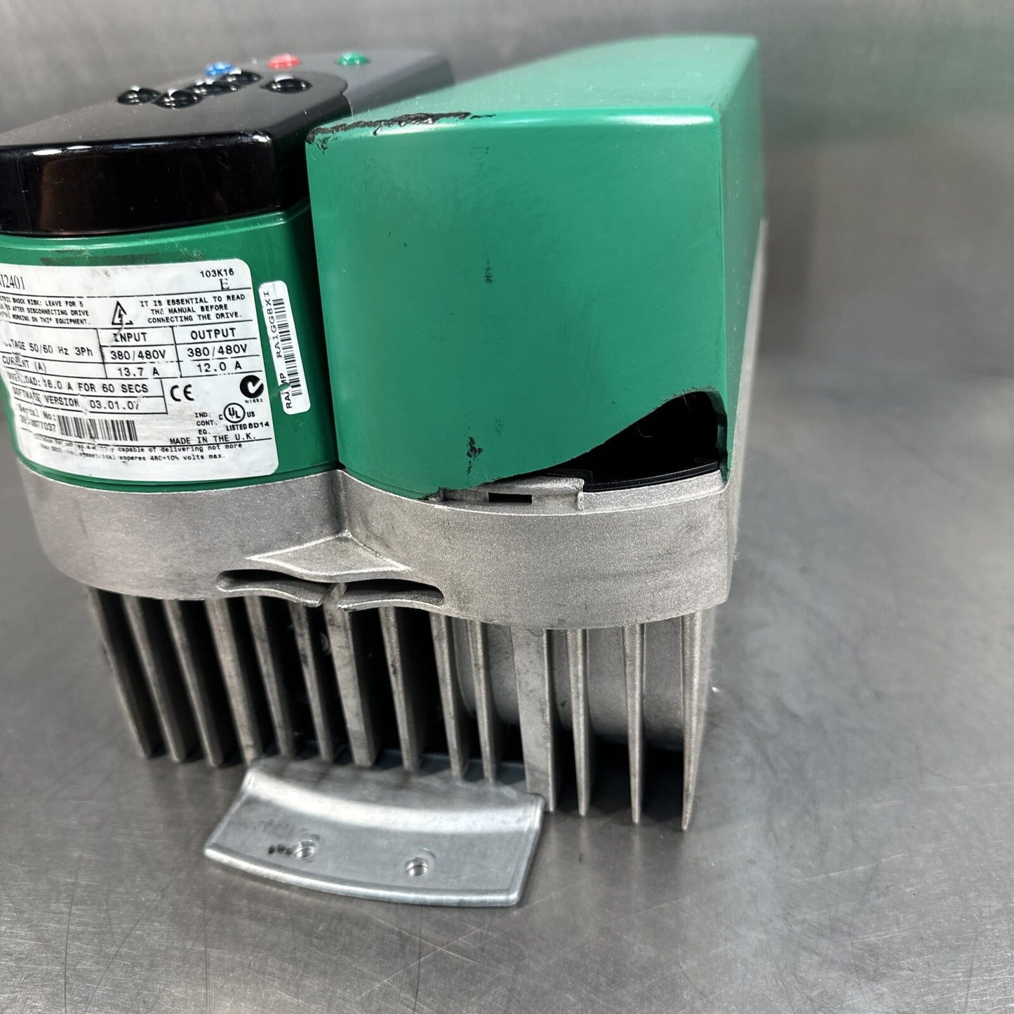 Control Techniques UNI2401 Unidrive 380/480v (BIN-1.3.5)