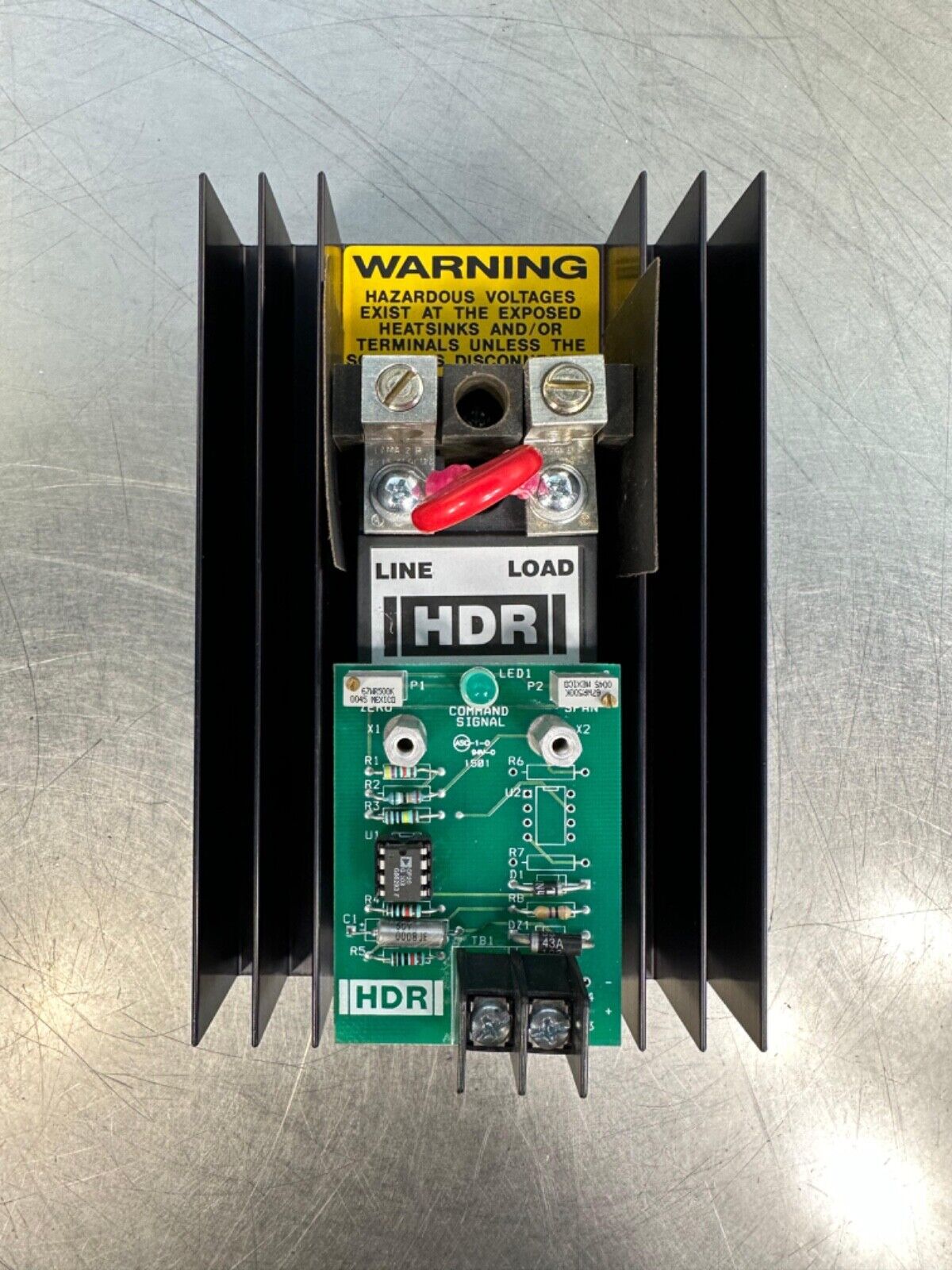 HDR ZF1-120-25-C Power Control 120 VAC 25 Amps (4D-26)