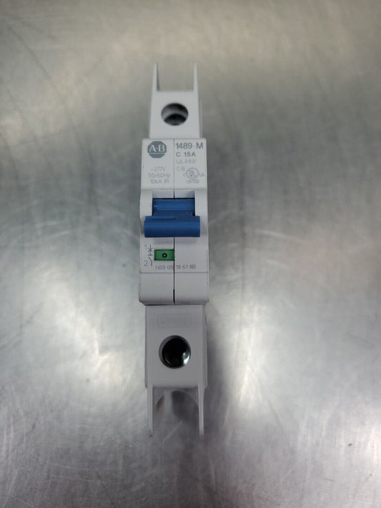 Allen-Bradley 1489-M1C150 Ser D Circuit Breaker, 15A.                      4C-13