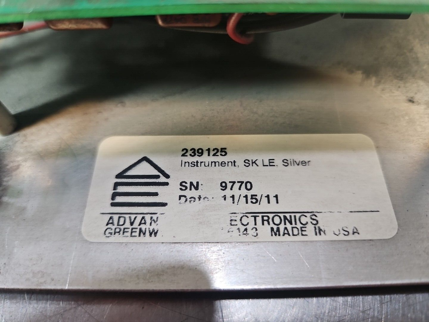 Advantage Electronics 239125 Sentra LE Series Temperature Controller    (BIN642)