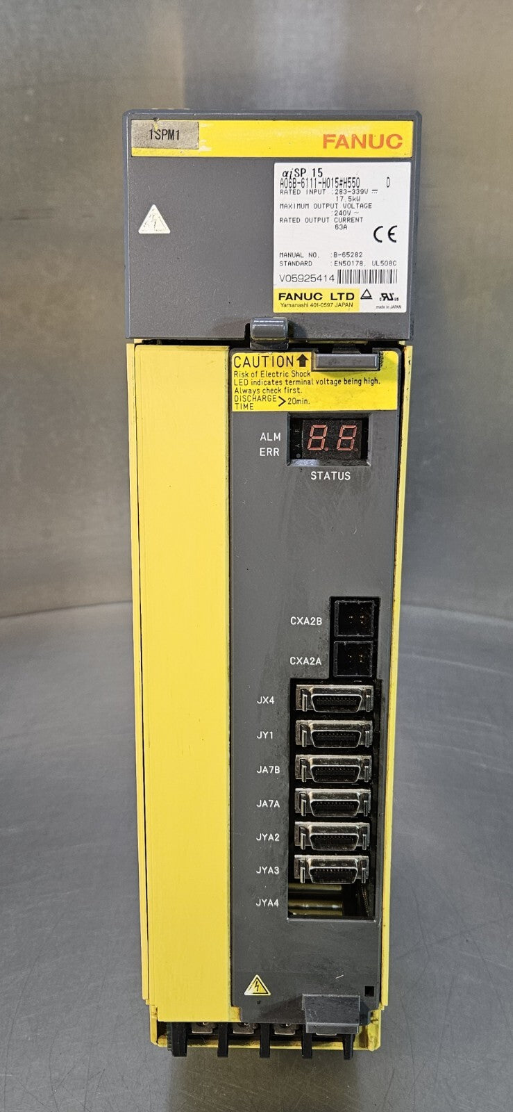FANUC A06B-6111-H015#H550 Servo Drive 17.5Kw 240V 63A                   (BIN333)