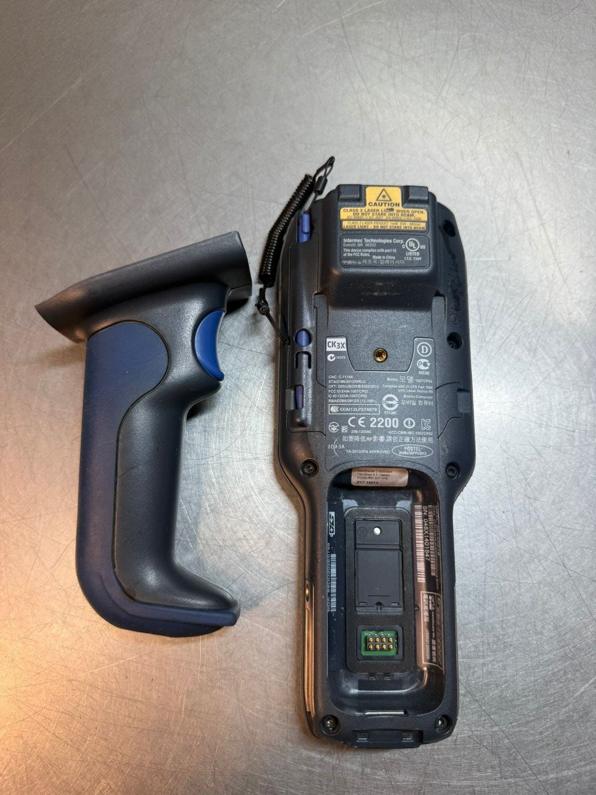 Intermec 1007CP02 Handheld Scanner  Ce 2200                      (7.3.3)