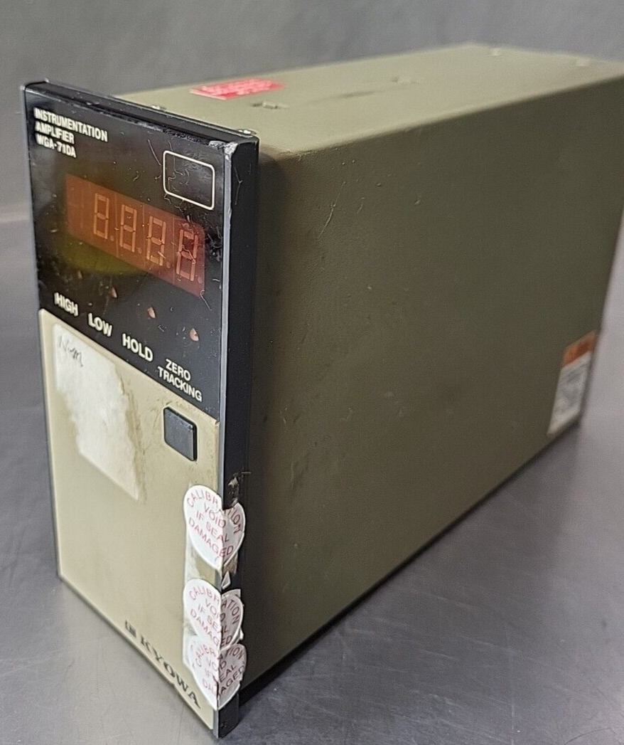 Kyowa   WGA-710A   Instrumentation   Amplifier           (BIN3.5.3)