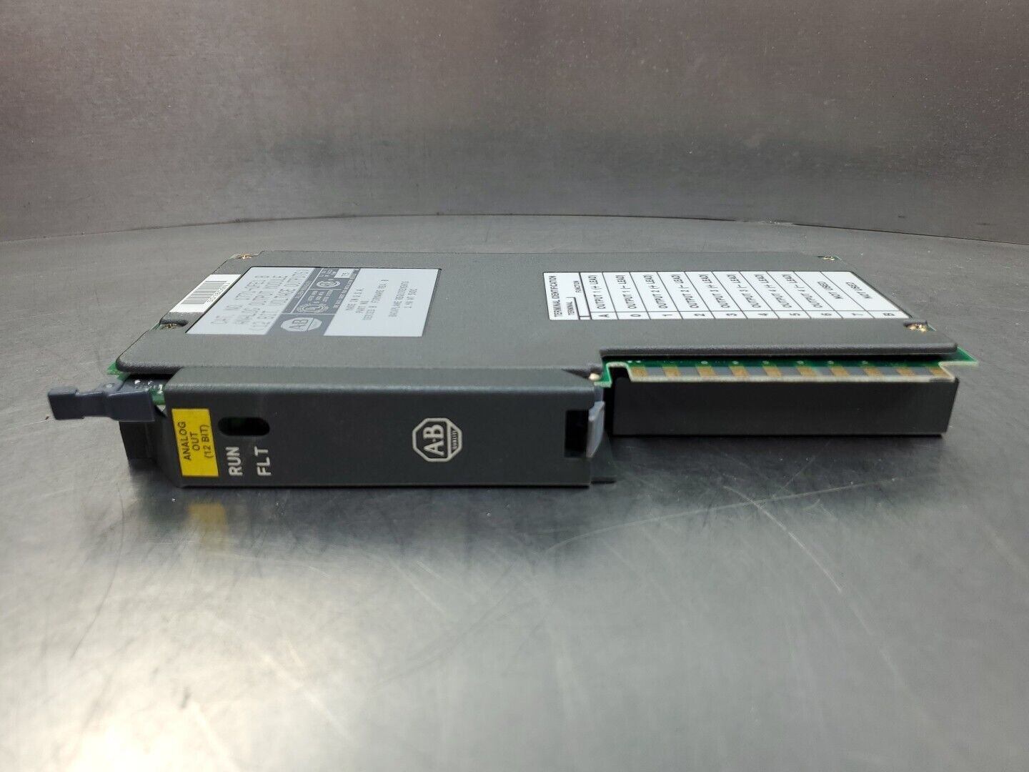 Allen Bradley 1771-OFE1/B Analog Output Module, 12-BIT.                    3D-37