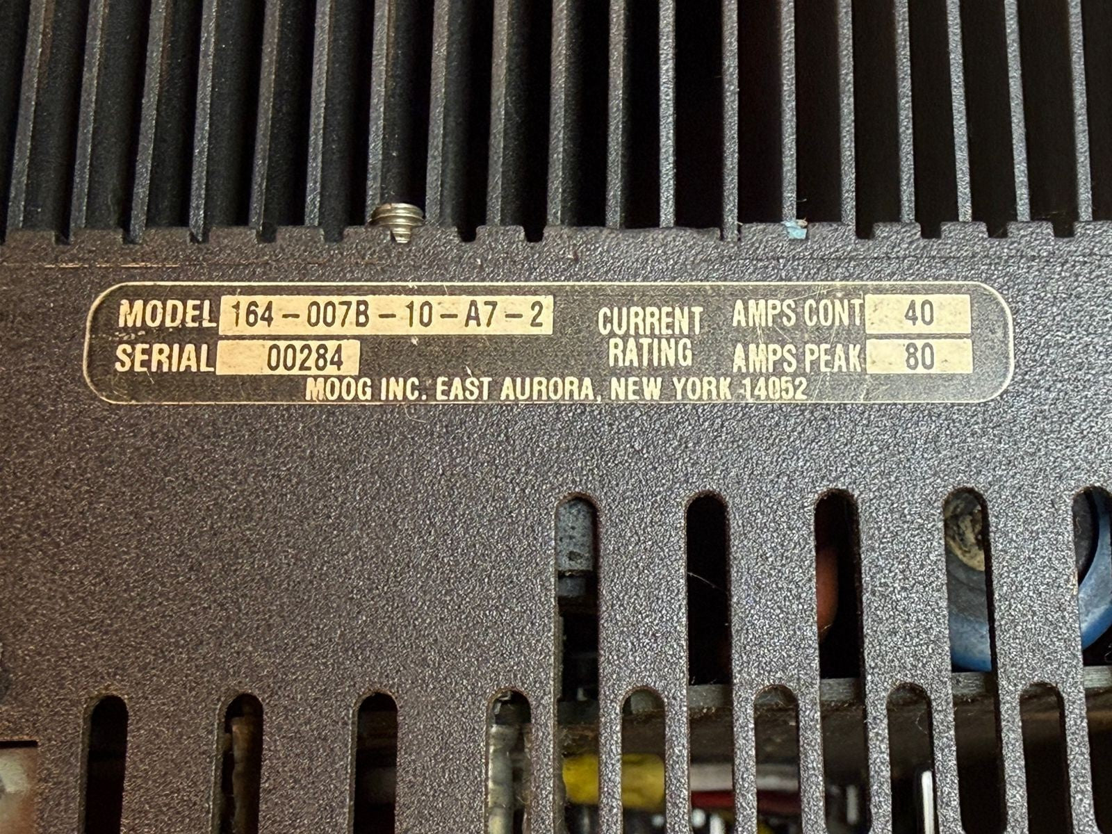 Moog 164-007B-10-A7-2 / 164007B10A72                     (2.4.1)